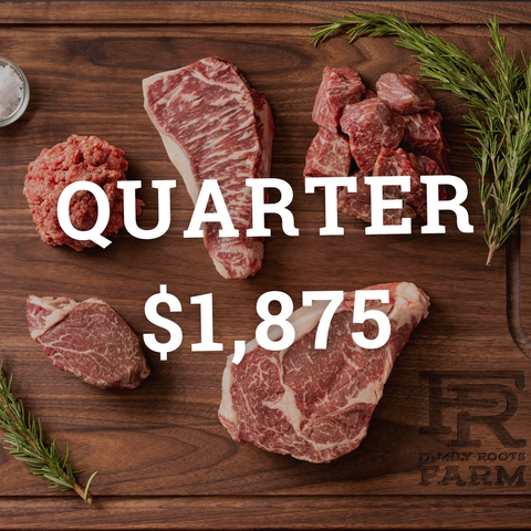 1/4 Beef - Deposit